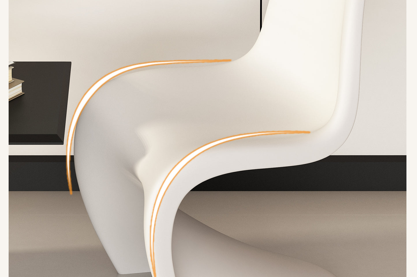 c! Nordic plastic dining chair, home backrest, dining table and chair, light luxury, simple and simple, Pandong chair, minimalist creative acrylic