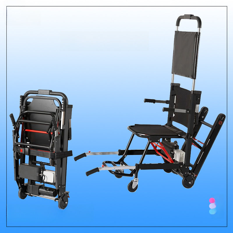 Aluminum alloy crawler up and down stairs climbing wheelchair single controllable export best-selling model