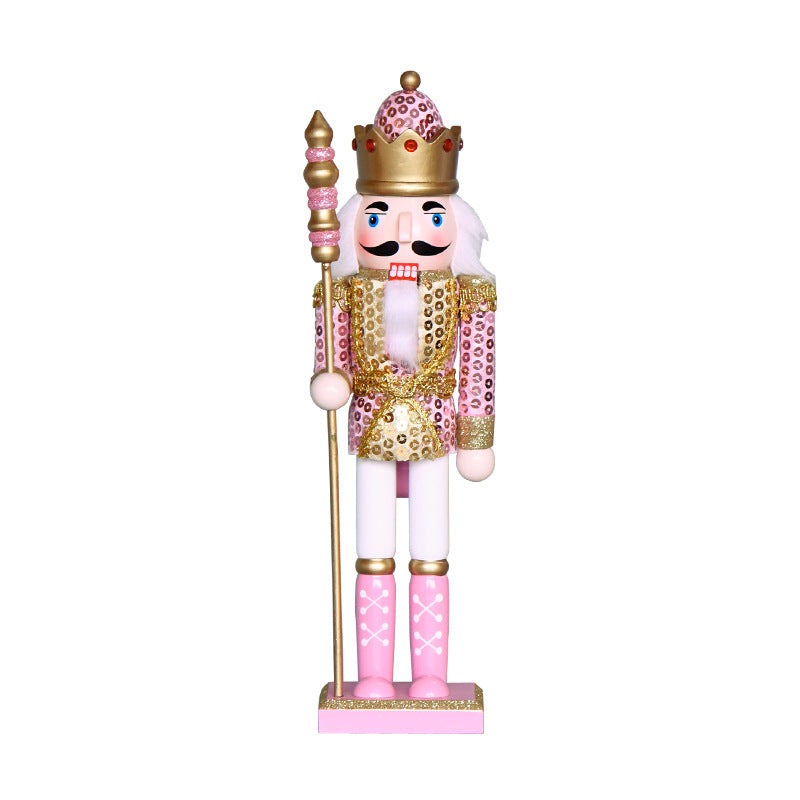 12inch new 30CM nutcracker Christmas ornament ornament tabletop Christmas walnut soldier manufacturer