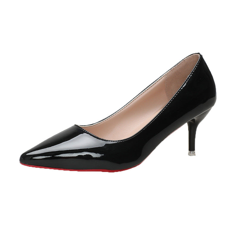 High Heels Women's Single Shoes Premium Sense 2025 Autumn Stiletto Heels Daily Wear Sex Bed Flirting Sexy Cannon Shoes Women