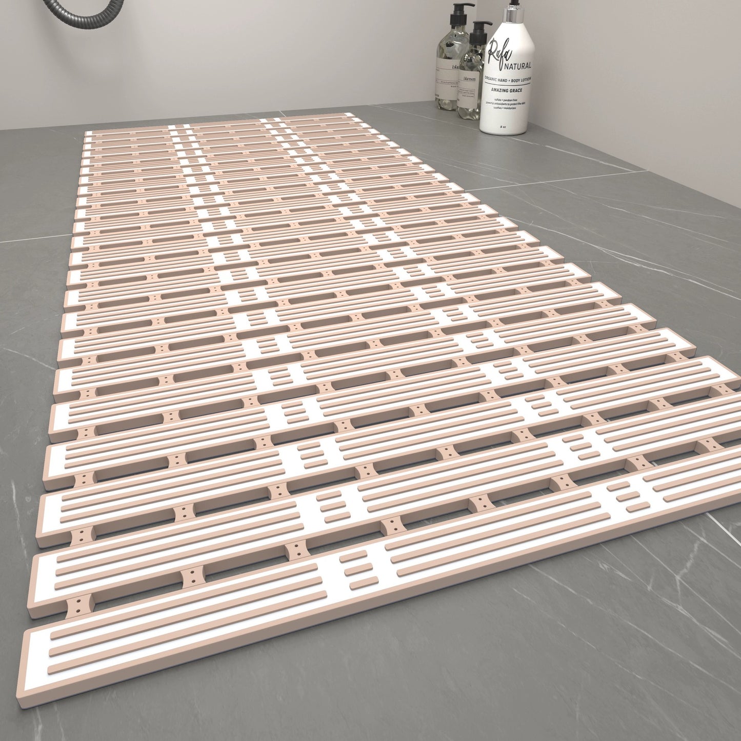 Bathroom anti-slip mat bathroom thickened bath foot mat washroom shower room waterproof bathroom anti-slip mat for home use