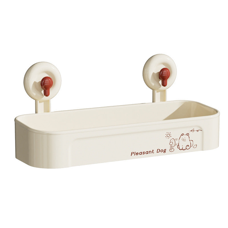 Bathroom suction cups, shelves, toilets, non-perforated, wall-mounted wall storage shelves, toilets, washstands, and various artifacts
