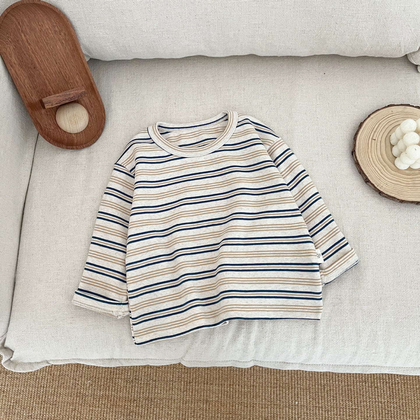 Korean children's clothes boy's suit 2025 new spring clothes fashionable knitted cardigan autumn foreign baby cute coat