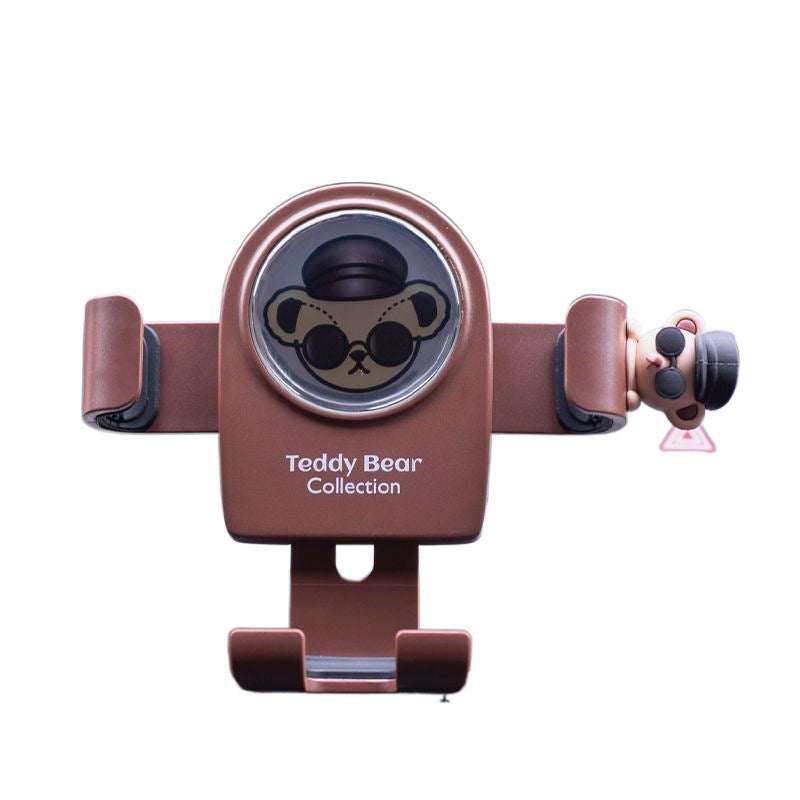 fYl Teddy Car Mobile Phone Holder Car Decoration Supplies Daquan Car Air Outlet Fixed Support Guide
