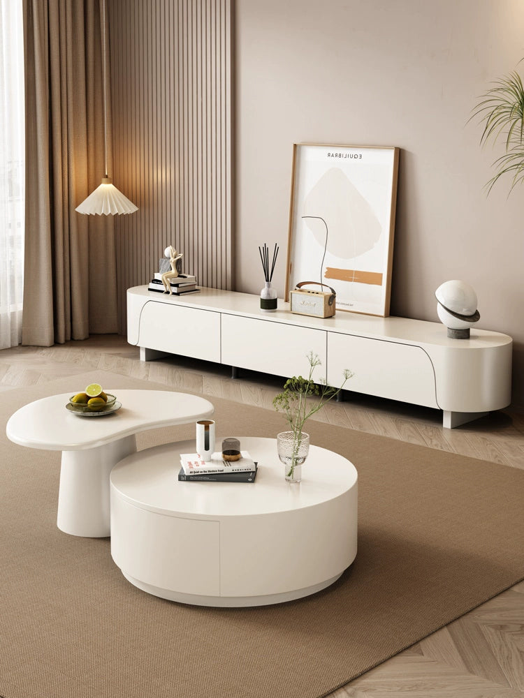 Round coffee table