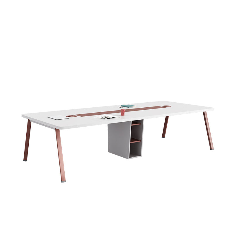 Office desk, 6 people, 4 people, conference table, simple and modern training negotiation table, meeting room, small long table combination,Meeting table