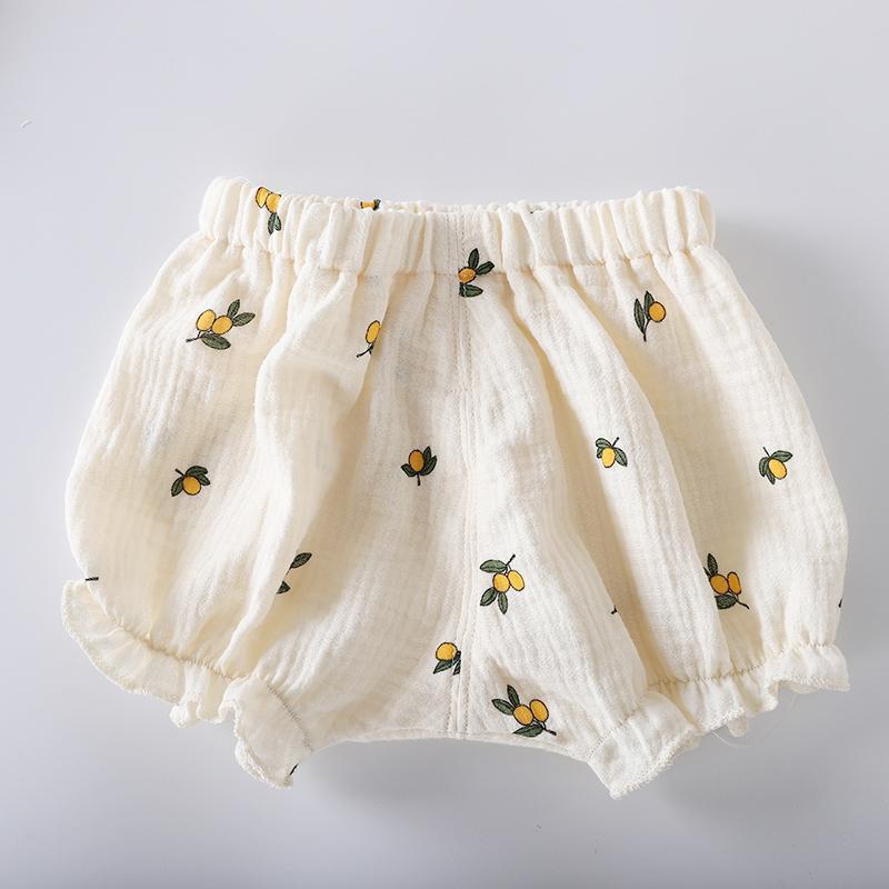 Baby summer shorts, cotton thin bread pants, baby girl, pumpkin pants, loose hip pants, summer pants, fart pants