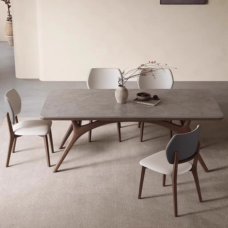 SLATE dining table and chair combination