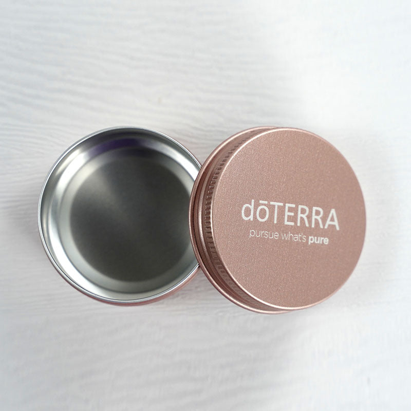 DIY doTERRA sub-packed aluminum box skin care product sub-packing box seal-proof travel carry sub-pack can engrave logo