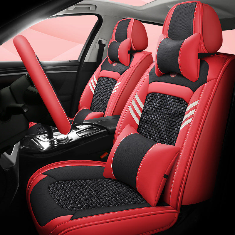 Car seat cushion fully surrounded leather seat cover 4 seasons GM 2020 new interior decoration special 19 seat cover all-inclusive
