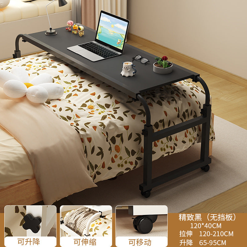 Trendy Cross Bed Table, Home Bed Table, Movable Desk, Computer Desk, Bedroom Bedside Small Table, Lazy Lifting Bed
