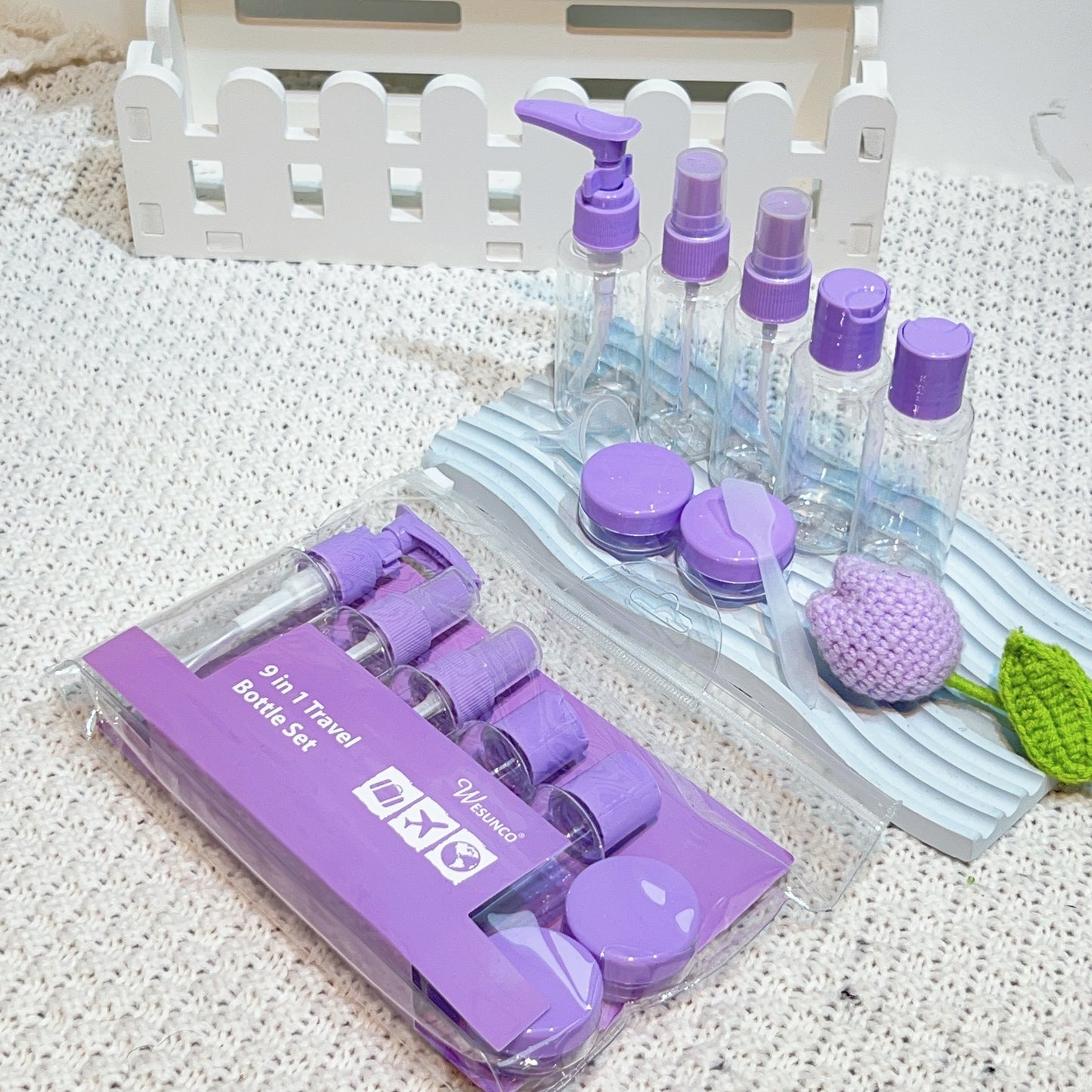 Dispensing bottles, spray bottles, travel portion bottles, small watering cans, empty bottles, spray bottles, PET Weishangke, Wesunco