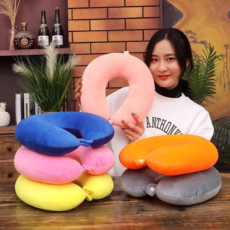 U-shaped pillow, neck pillow, neck pillow, cervical spine, neck pillow, nap, U-shaped pillow, travel portable pillow, sleeping artifact