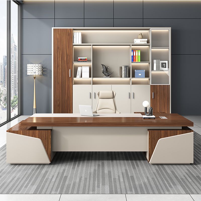 Boss Desk, Office Desk, Chair Combination, Fashion, President's Desk, Executive Desk, Atmospheric Executive Table, Boss Desk, Office Furniture