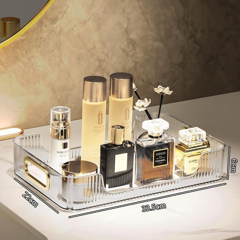 Light luxury washstand, cosmetics shelf, toilet, washroom, washroom, countertop, bathroom, dressing table, storage box