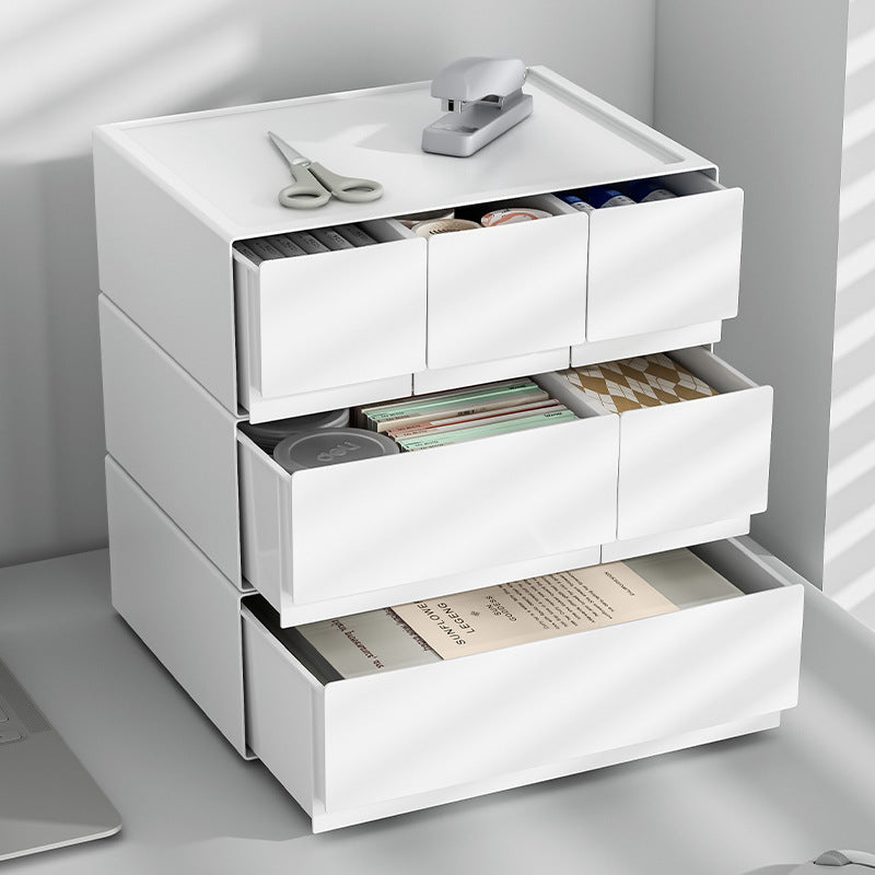 Desk drawer storage box, cosmetics shelf, desk desk, stationery, workstation artifact, dresser, storage box