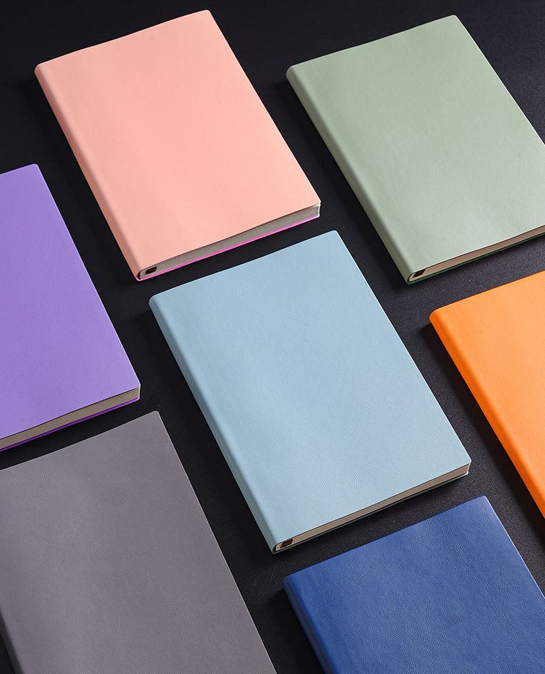 A5 notebook, work notebook, meeting notebook, notebook, notebook, B5 simple office notebook, notepad can be printed with logo