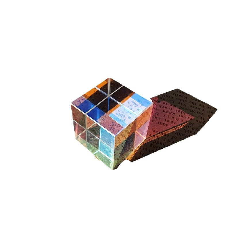 Sun Catcher, Color, Prism, Cube, Light, Colorful Refraction, Plating Tabletop Ornaments, Sunshine Girls' Day Gifts