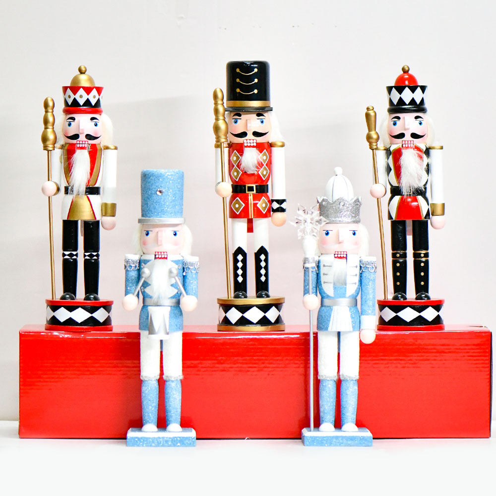 12inch new 30CM nutcracker Christmas ornament ornament tabletop Christmas walnut soldier manufacturer