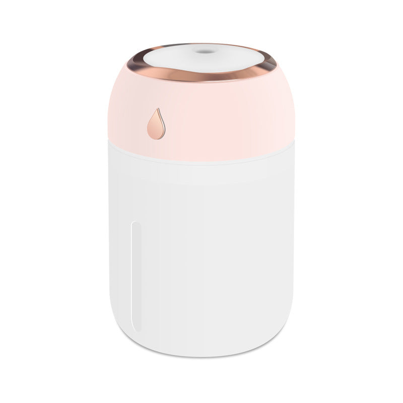 Water Drop Humidifier Mini Home Desktop USB Car Dormitory Bedroom Ambient Light Silent Hydrating Humidifier