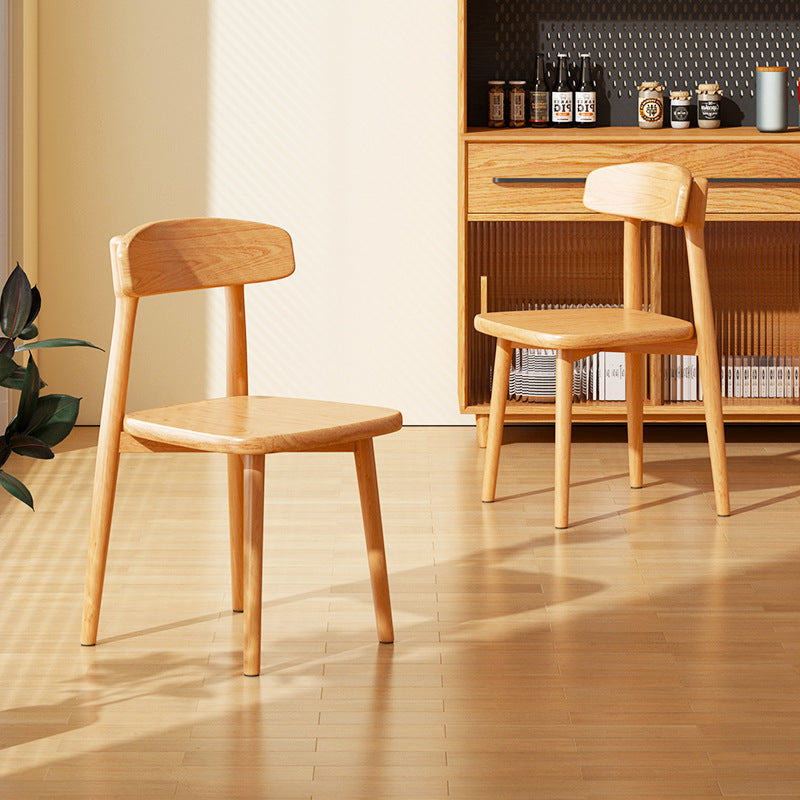 Solid wood dining chair