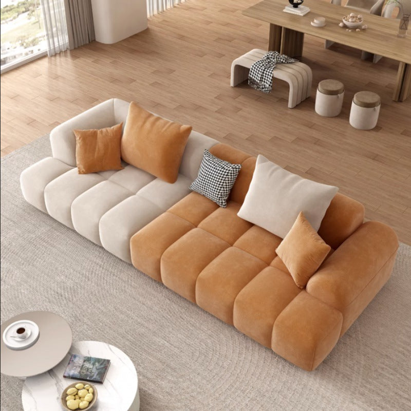 Italian minimalist fabric sofa