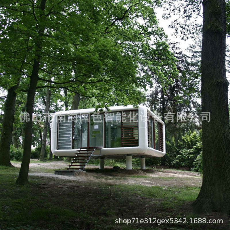 Cross-border export: Internet celebrity holiday house, mountain villa, clubhouse, mobile house, apple cabin, sun room, force cabin, capsule room