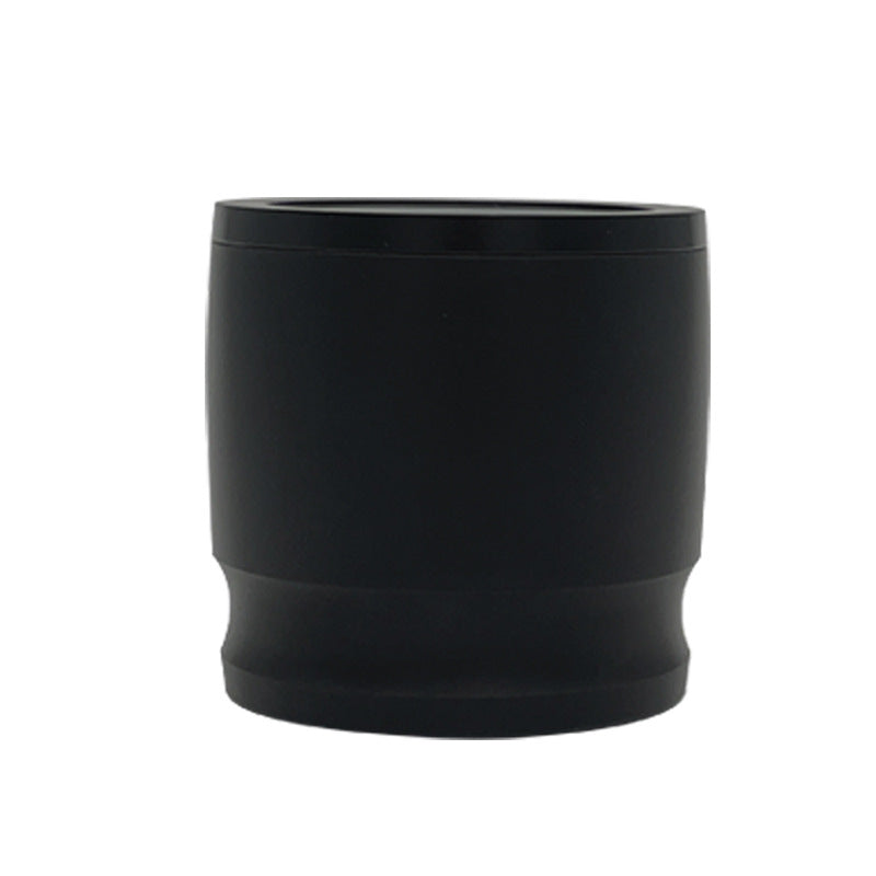 Coffee all-aluminum powder cup with lid is suitable for 58mm handle powder grinder anti-fly powder household coffee utensils