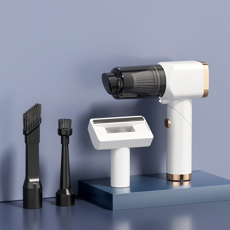 Douyin hits the same car vacuum cleaner for car wireless charging, small mini handheld suction and blowing, pumping and charging, large suction