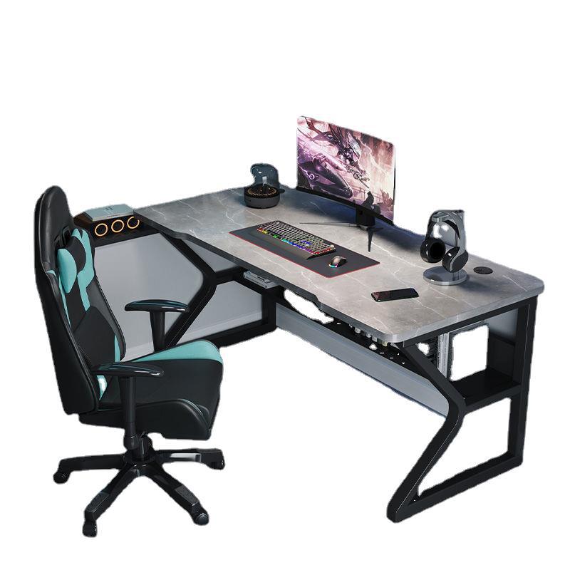 Modern Simple White Computer Desk Home Desktop Bedroom Desk Simple Gaming Desk Office Desk Workbench Table