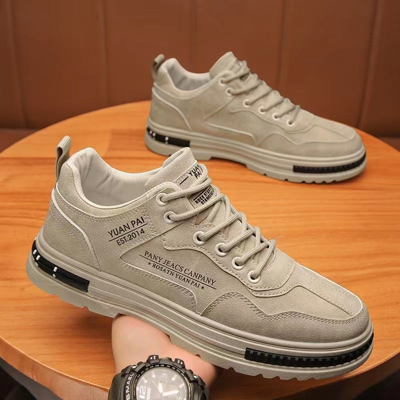 Labor protection shoes men's lightweight, long-standing without tiredness men's shoes, men's winter men's construction site work, waterproof and non-slip to work