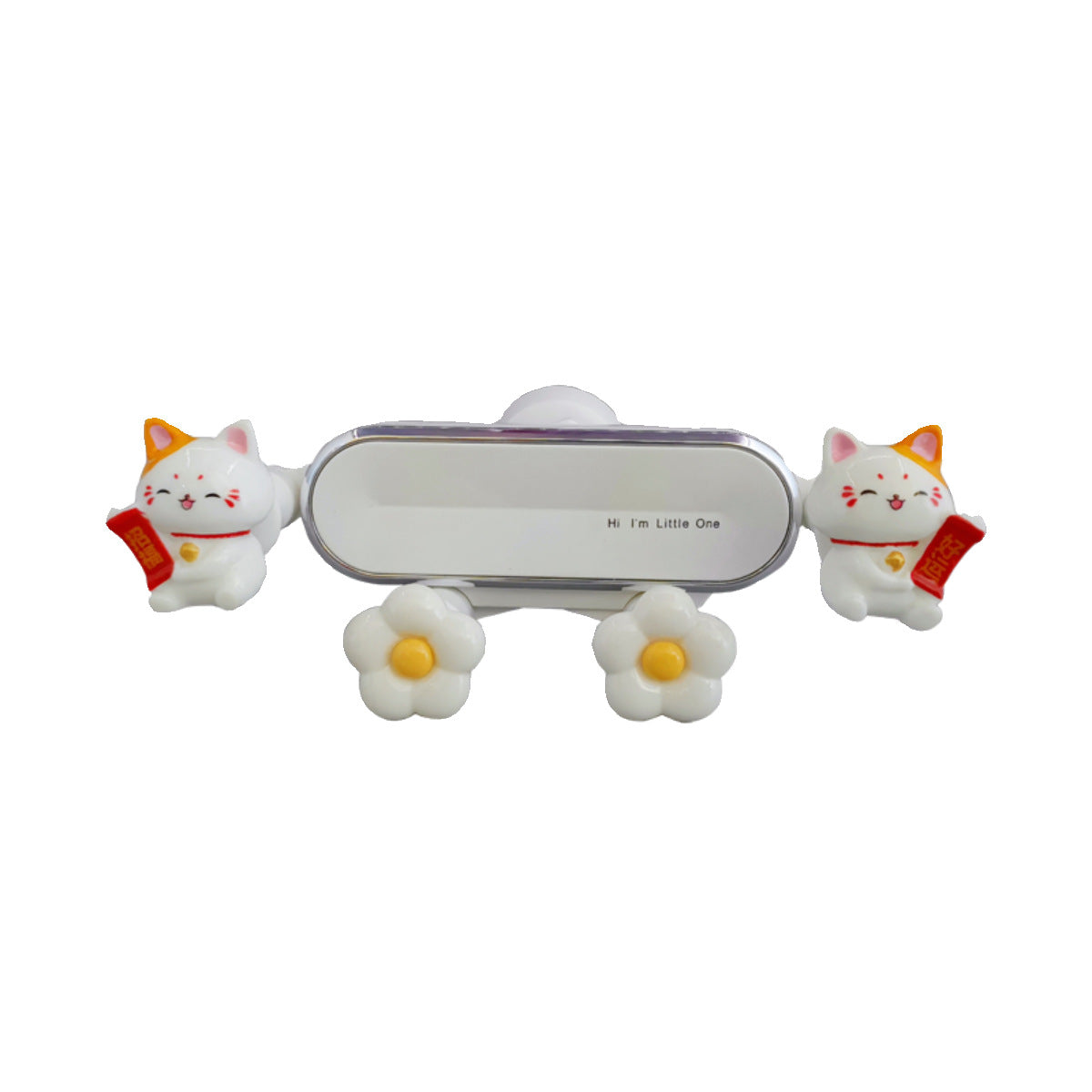 Car mobile phone holder navigation 2023 new cute car interior export decoration Daquan car fixed support free shipping