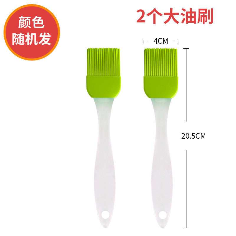Silicone integrated oil brush