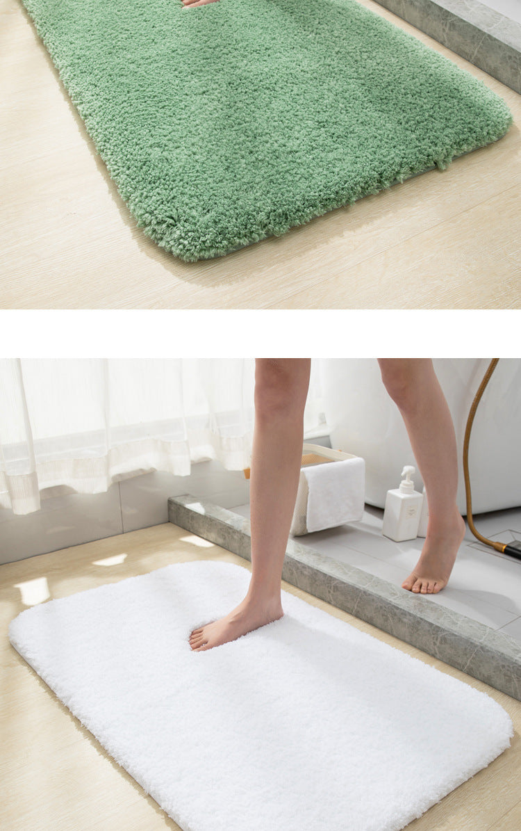 Toilet floor mat absorbent toilet toilet bathroom non-slip mat bedroom carpet door mat entry door mat foreign trade mat