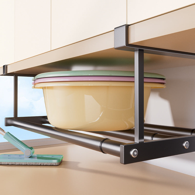 Washbasin storage shelves, layered basin storage shelves under bathroom cabinets, bathroom shelves, hanging various artifacts