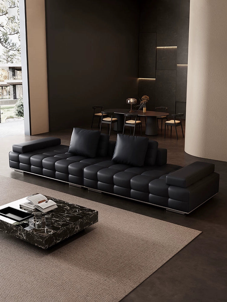 Leather sofa