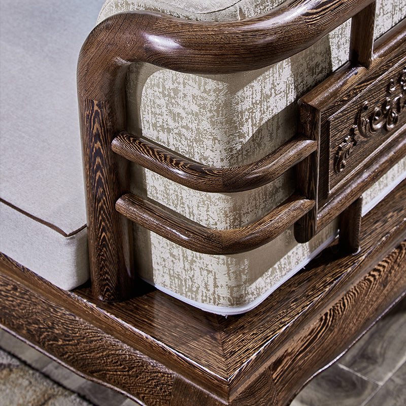 Wooden sofa