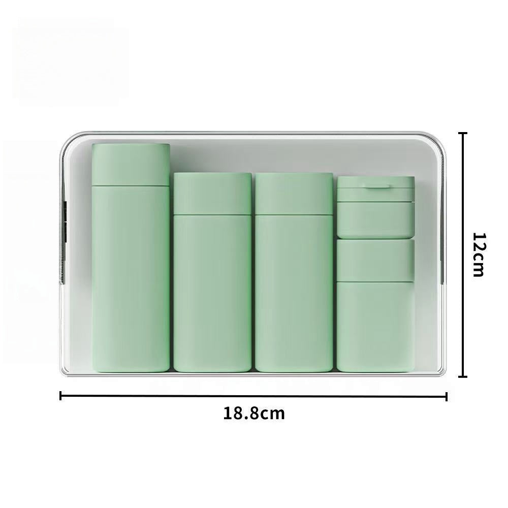 Nordic color hose dispensing bottle set, travel shampoo, lotion, body wash, makeup, lotion, cream, small empty bottle