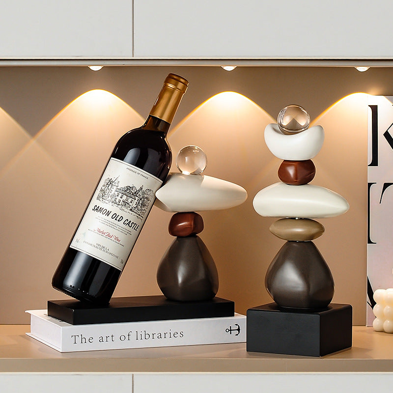 Time to run ornaments, living room TV cabinets, wine cabinets, decorations, light luxury, high-end home accessories, office sense of luxury