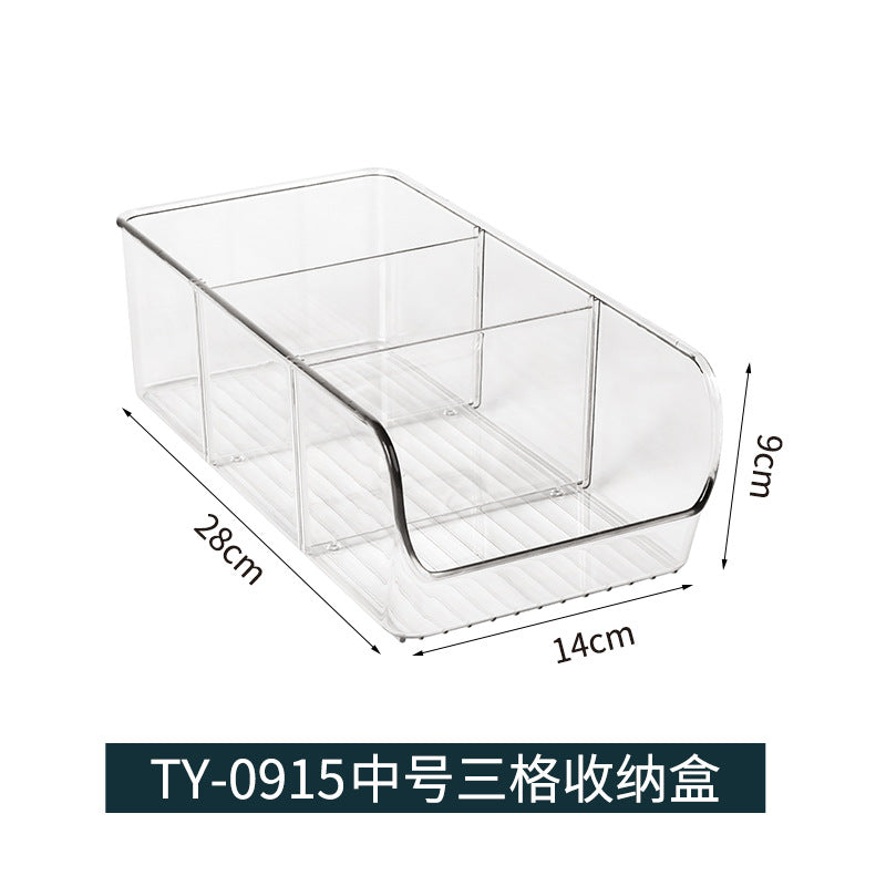 Desktop storage box, compartment coffee tea bags, storage box, detachable dustproof office goodies storage box with lid