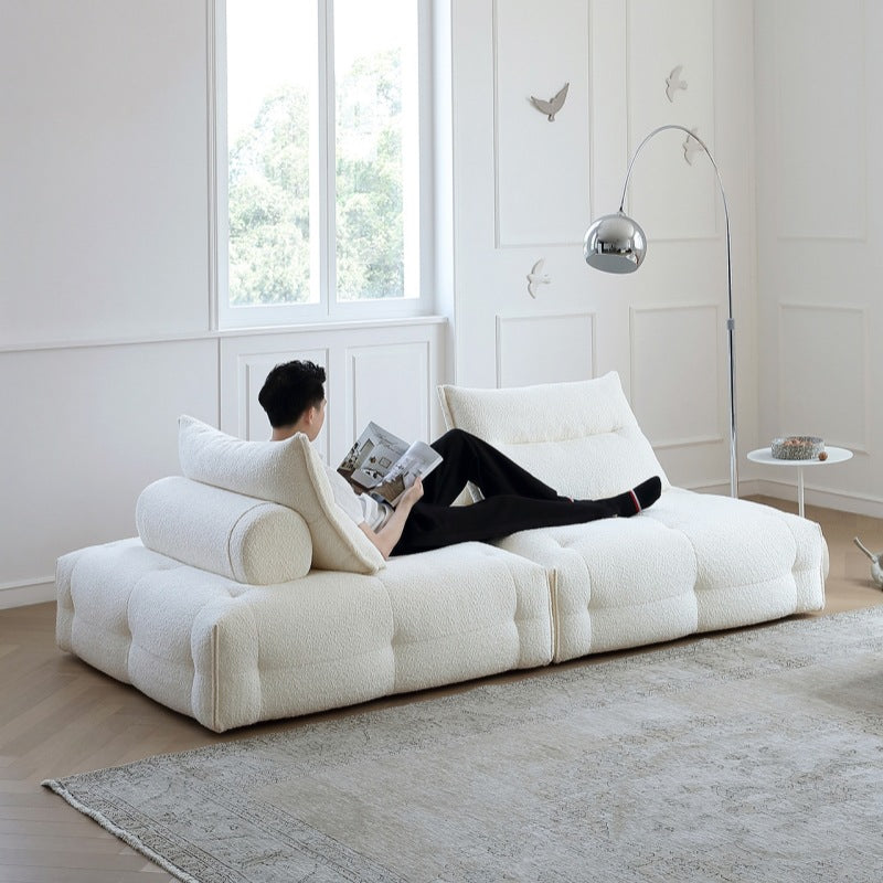 White sofa