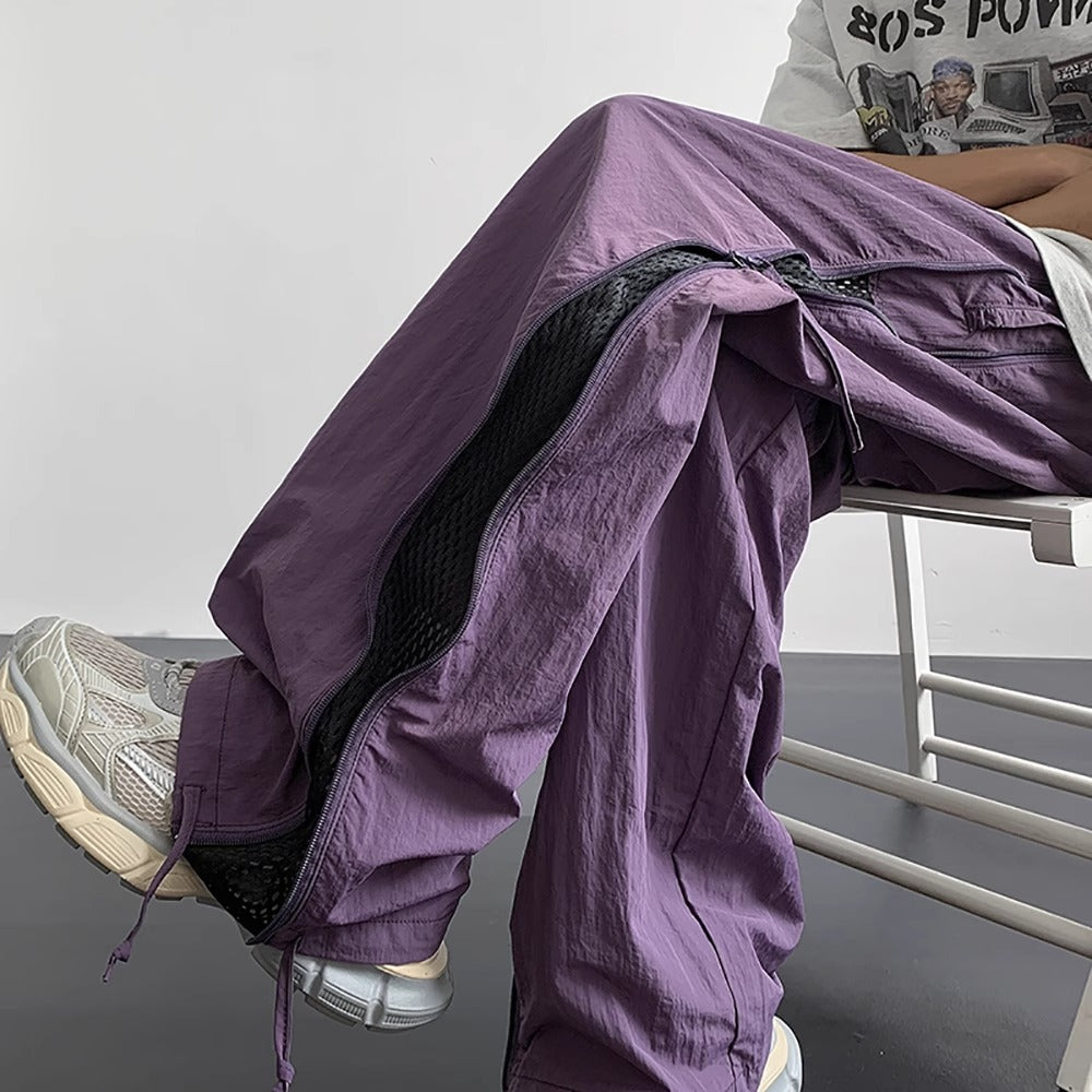 Mountaineering Assault Pants Men's 2025 Summer New Trendy Brand Quick-Drying Waterproof Paratrooper Pants Loose Straight Casual Pants