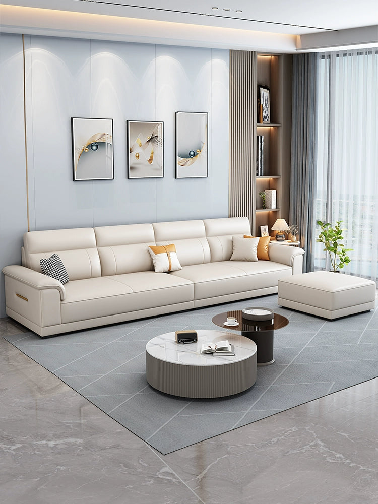 Leather sofa