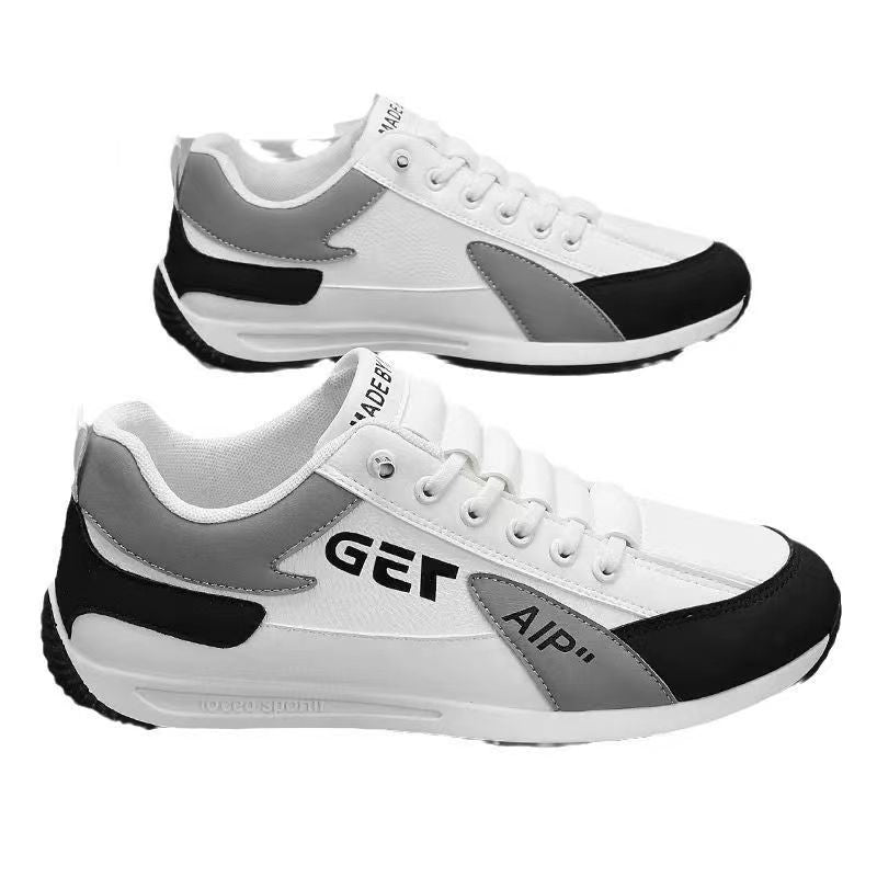 Men's Shoes 2025 Spring New Men's Casual Little White Shoes Trend Forrest Gump Shoes Lightweight and Breathable Running Shoes Men's Wholesale