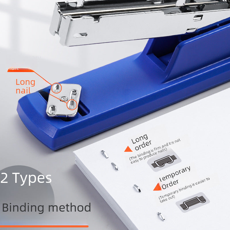 Deli 0425 stapler medium binding 12th large book staple can nail 20 pages of paper student office stationery