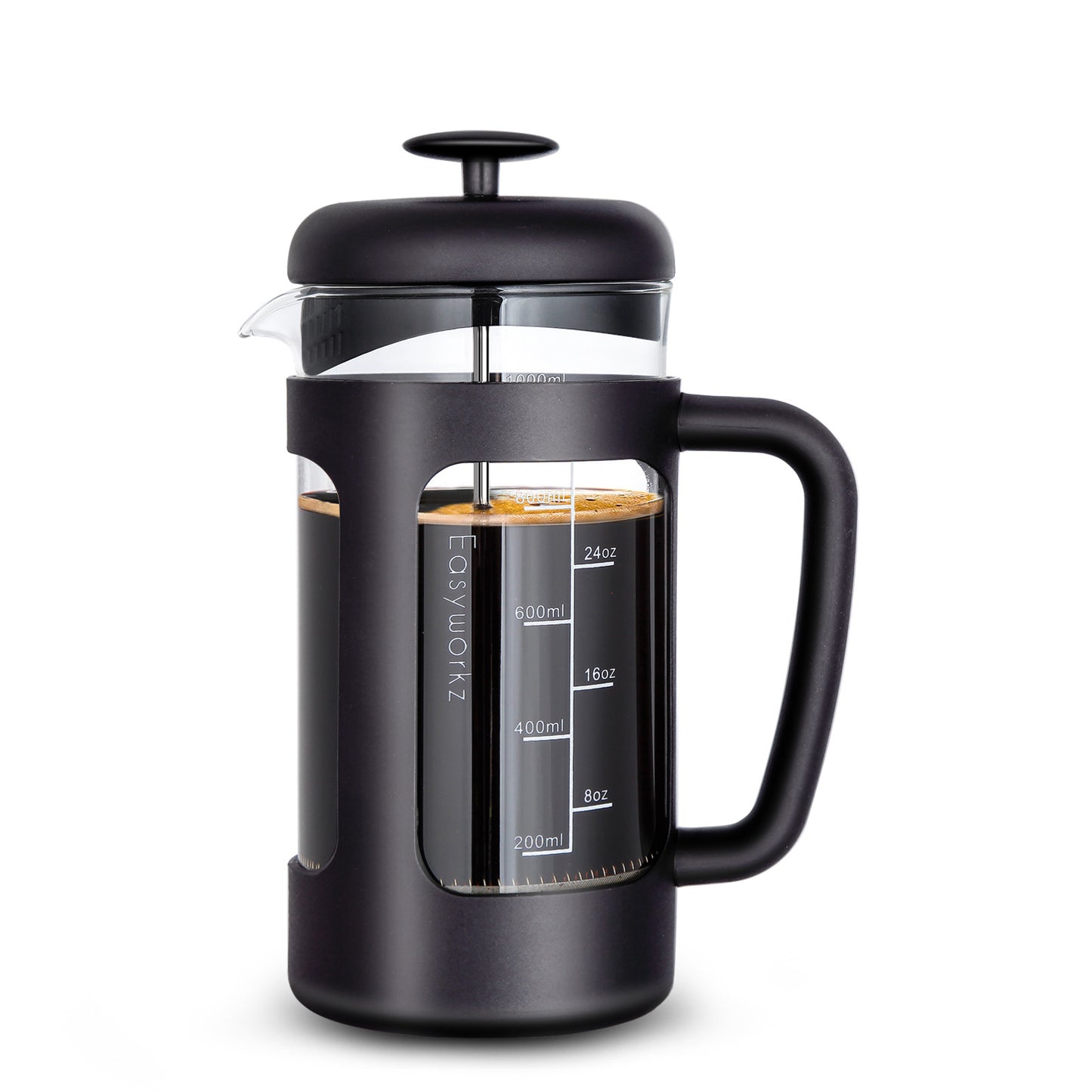 Glass press, coffee, pour-over kettle, home brewing coffee, filter utensils, tea brewer set