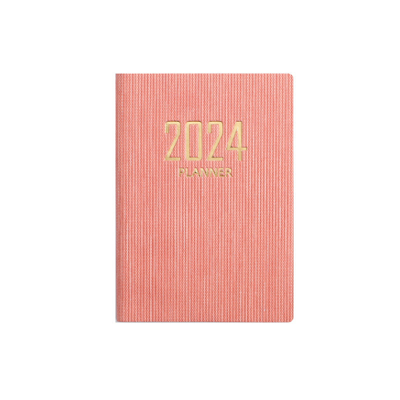 Spot 2024 English Schedule 2025 A7 Daily Planner Planner Amazon Cross Border Notebook
