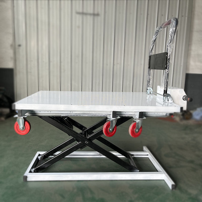 Portable hydraulic lift truck