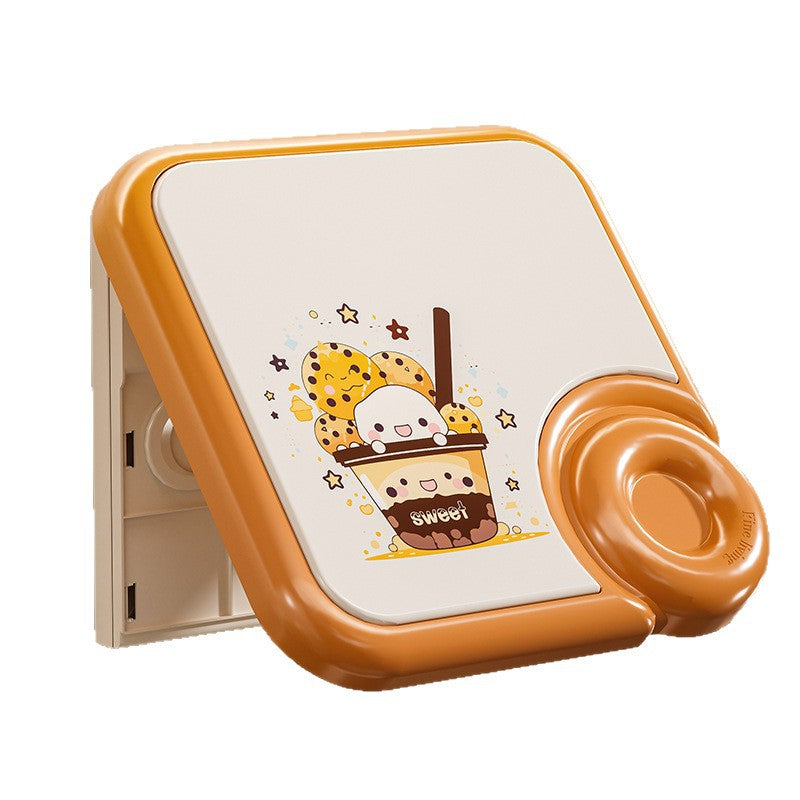 Bathroom waterproof storage box, bath waterproof storage rack, folding hanging wall cabinet box, bathroom clothes artifact