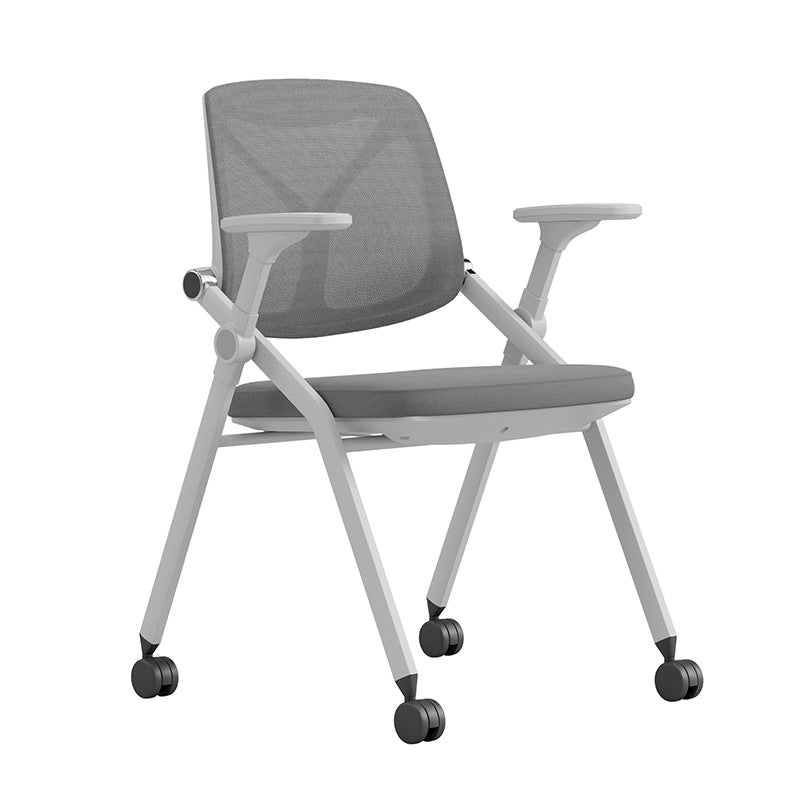 Folding training chair with writing board, student dormitory chair, training institution chair, office, conference table and chair in one